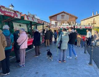 [ARGAZKI GALERIA]: Garaiko neguko azokaren epela, iruditan