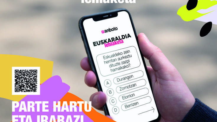ANBOTOk Euskaraldiko galdera-erantzunen lehiaketa prestatu du