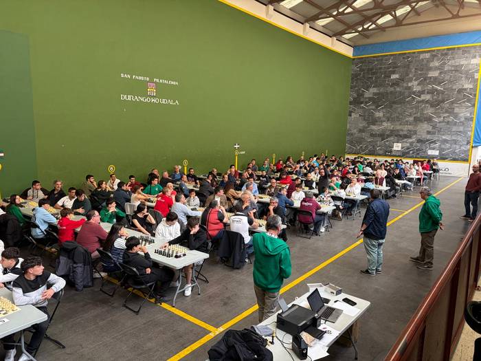 Alain Prieto irabazle eta Rodrigo Sarralde azpitxapeldun, partida azkarren Bizkaiko xake txapelketan