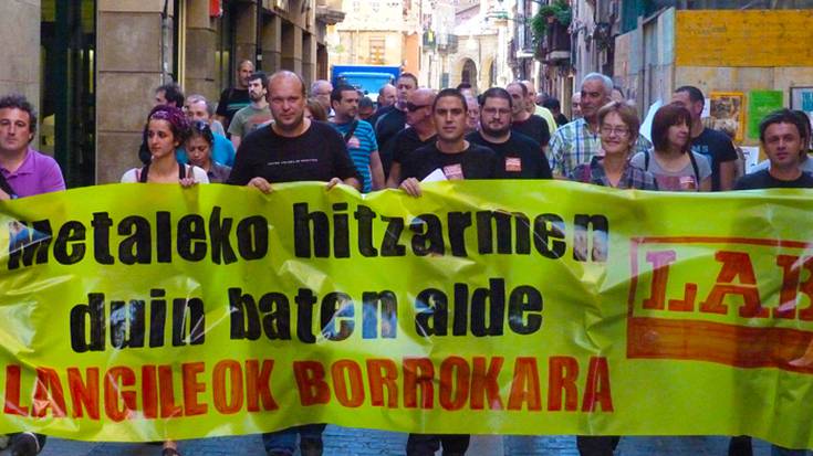 "Metaleko hitzarmen duin" bat eskatu du LABek