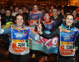 [ARGAZKI GALERIA]: Korrikak jendetza batu du Durangaldean