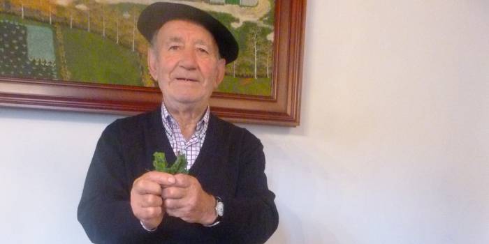 Floren Urigoitia: "Gurasoek argi-garak ereiten zituzten, baina txikitan ez genituen gustuko"