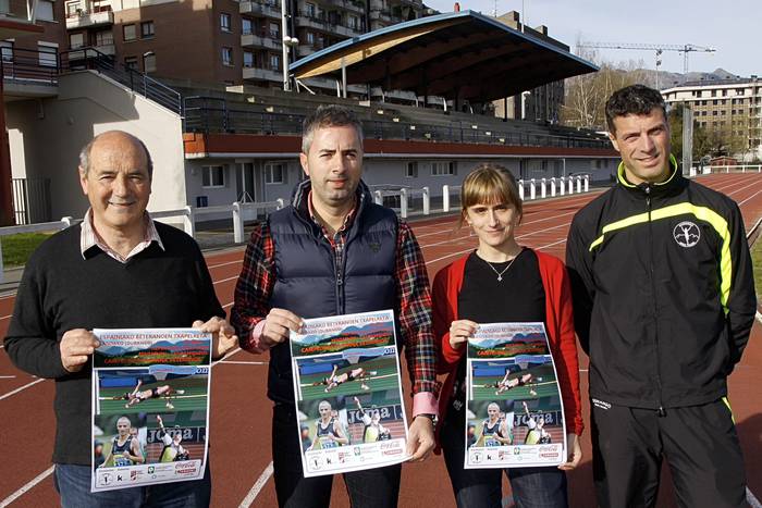 Beteranoen Espainiako Atletismo Txapelketa asteburuan, Durangon