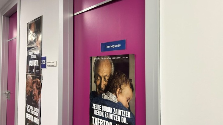 Gripearen aurkako txertatzea indartzeko gunea Zornotzan