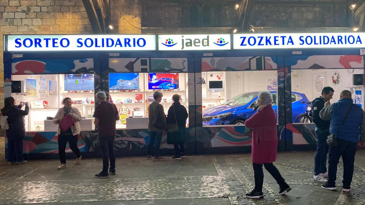 JAEDek barikuan inauguratuko du Andra Mariko stand solidarioa