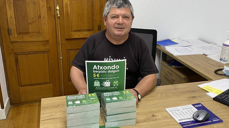 Atxondoko Udalak herriko komertzioak biziarazteko deskontu-bonuak kaleratuko ditu