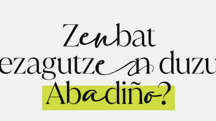 'Zenbat ezagutzen duzu Abadiño?' lehiaketak badu irabazlea