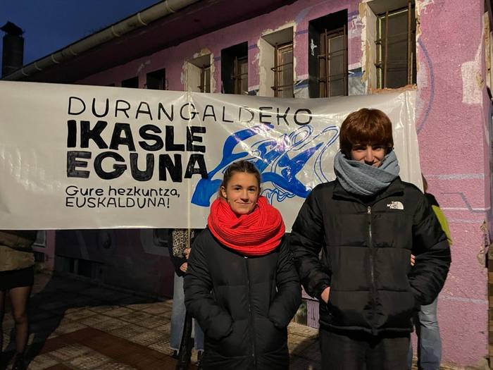 "Ikasle Eguna, Durangaldeko ikasle eta militanteak saretzeko antolatu dugu, baita politizatzeko eta aisialdirako ere"