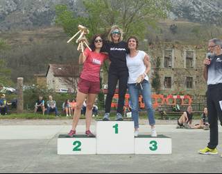 Silvia Triguerosek Trail de las Pastoras de Portudera maratoia irabazi du