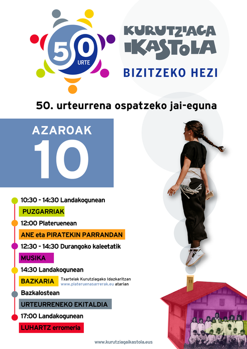Kurutziaga ikastolak 50 urte