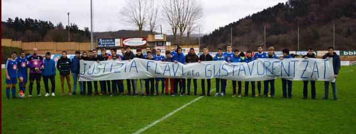 Amorebieta futbol taldeak “justizia” eskatu du Flavian Ilici kadetearen kasuan