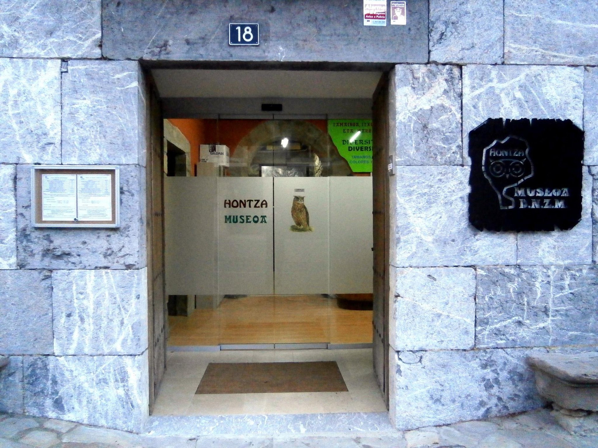 Natura-zientzien Hontza museoa zabaldu dute