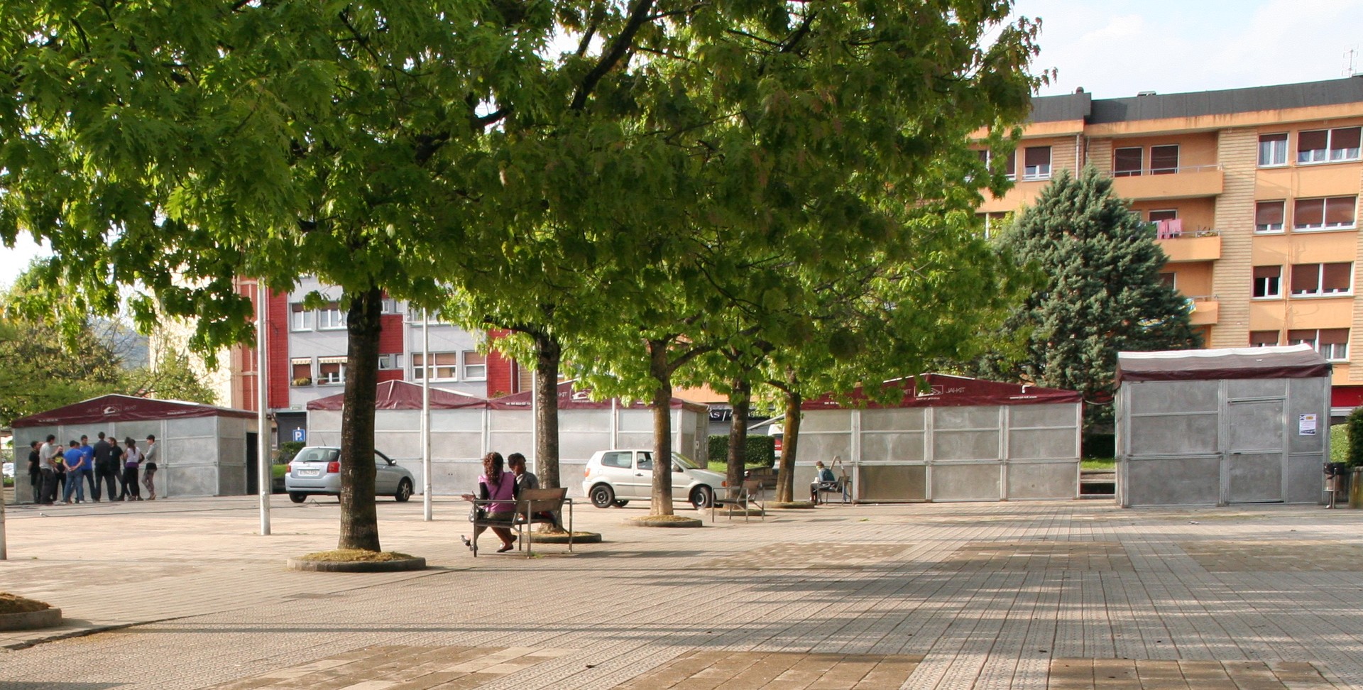 Traña plazan egongo dira, aurten, San Prudentzio jaietako txosnak