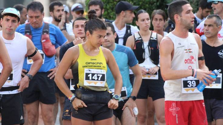 [ARGAZKI GALERIA]: Zaldu Trail mendi lasterketako irteera iruditan