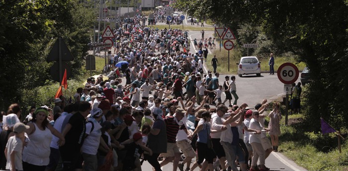 21.500 lagunek parte hartu dute giza kateko Durangaldeko zatian