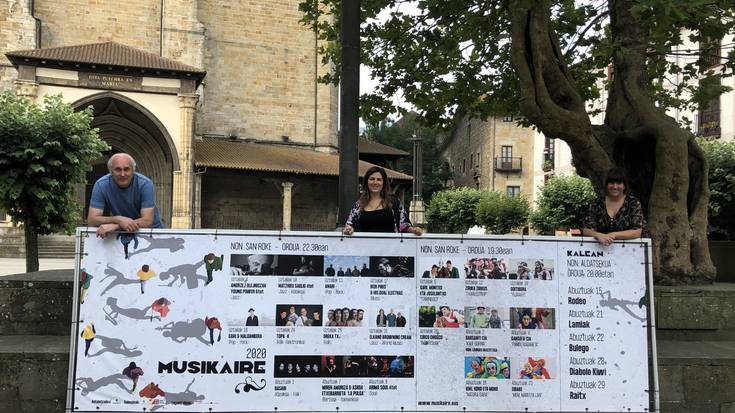 Uztailean eta abuztuan 25 emanaldi ekarriko ditu Elorriora Musikairek