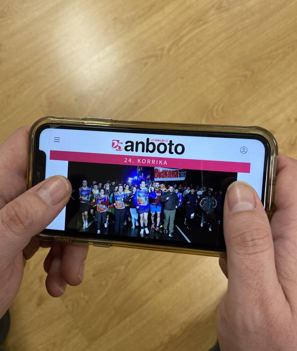 Korrikako argazkiak lortu gura dituzu? Sartu ANBOTOn eta segi jarraibideak