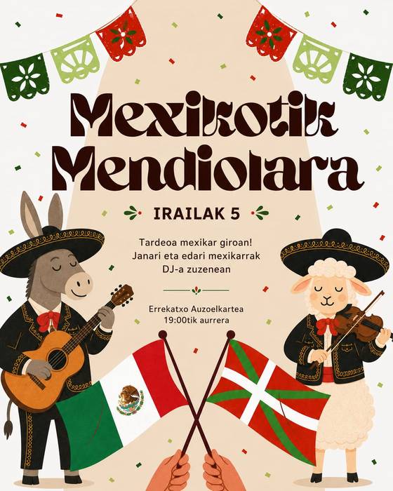 'Mexikotik Mendiolara'