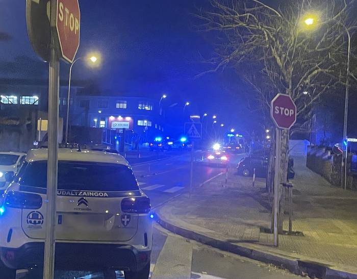 Auto batek emakume bat harrapatu du Durangon