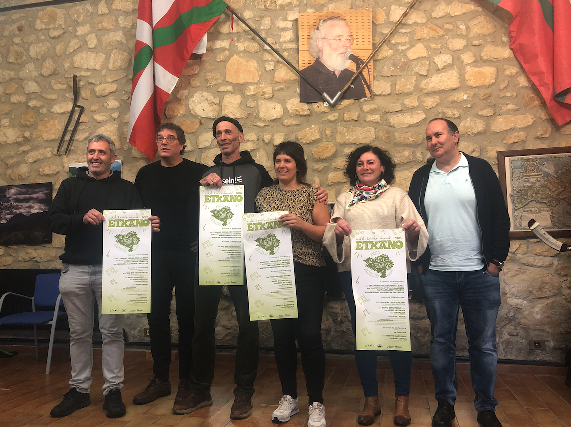 [EGITARAUA] Xabier Amuriza Etxano jaioterrian omenduko dute