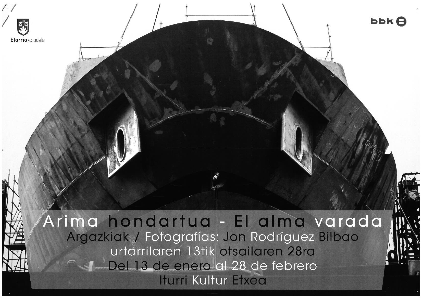 Arima hondartua erakusketa