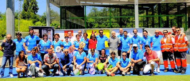 Rio De Oro elkarteari laguntzeko padel txapelketa solidarioa