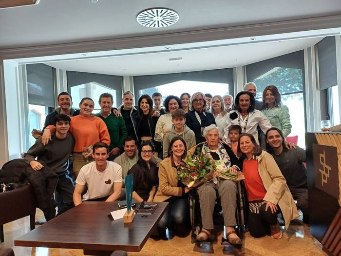 Ines Garcia Revuelta durangarrak 100 urte bete ditu