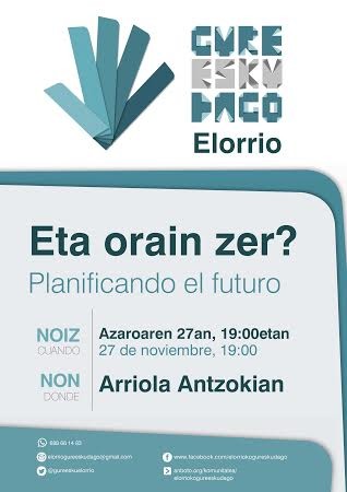 'Eta orain zer?', etorkizunerako pausuak berbagai egueneko batzarrean
