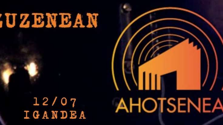 [ZUZENEKOA]: Ahotseneako musika kontzertuak zuzenean