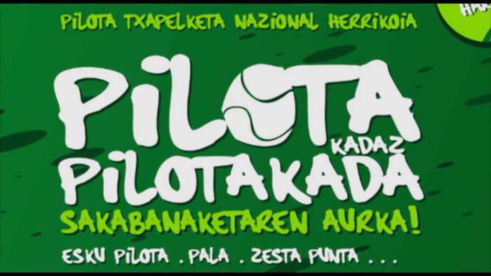 Pilotakadaz Pilotakada txapelketaren aurkezpena