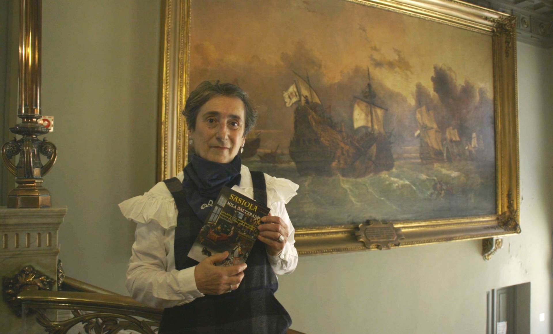 Mila Salterainek 'Sasiola' eleberri historikoa kaleratu du