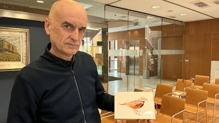 "Txori baten berotasuna eta arintasuna dituen pieza sortu gura izan dut"