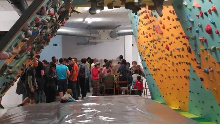 Durangon Ourdaybik auzolanean egindako boulderra aurkeztuko du barikuan
