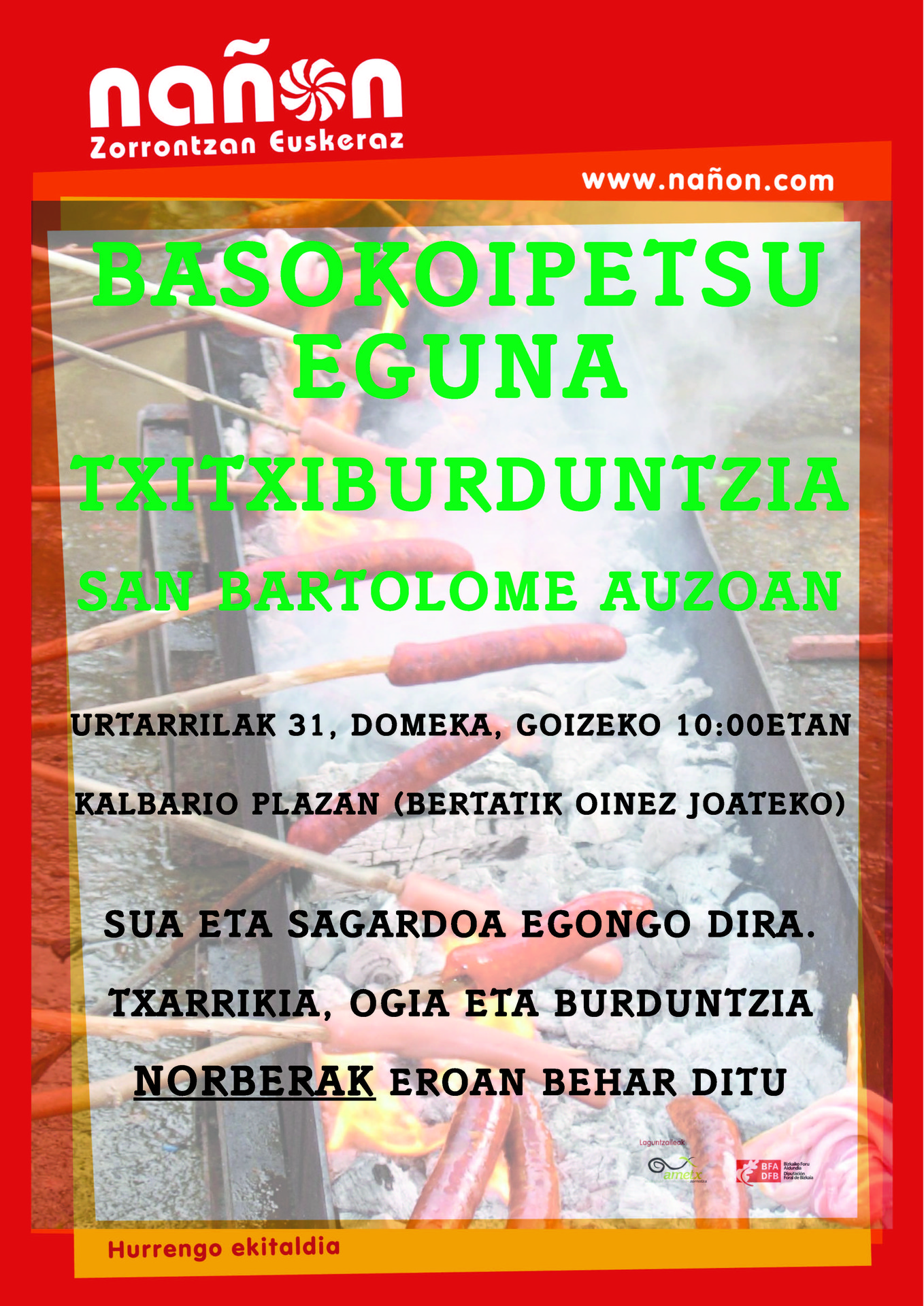 Basokoipetsu Eguna San Bartolome auzoan
