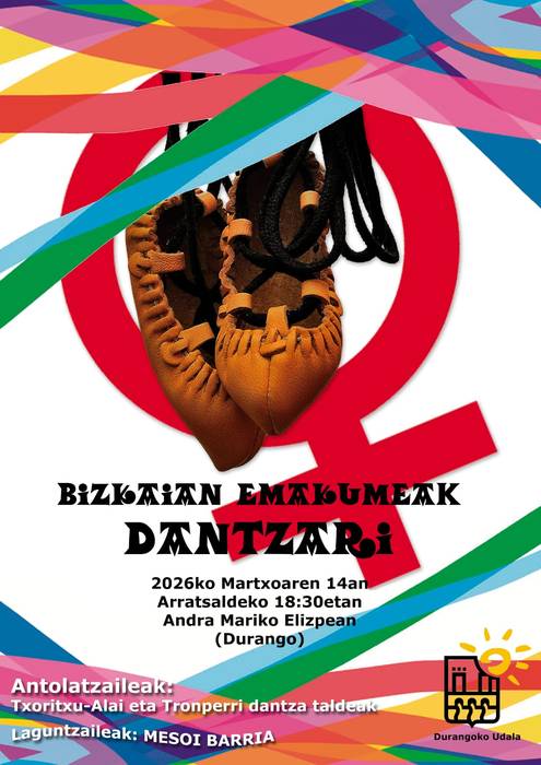 Bizkaian emakumeak dantzari