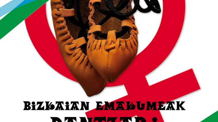 Bizkaian emakumeak dantzari