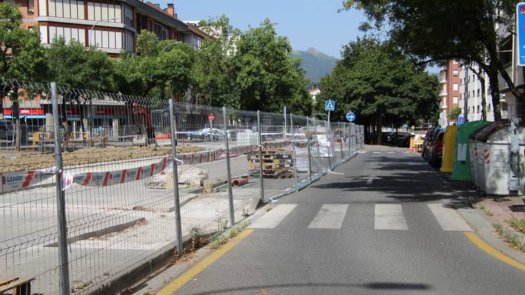 Trafikoa uztailaren 13ra arte etenda, Juan Mari Altuna eta Untzillatx kaleen artean