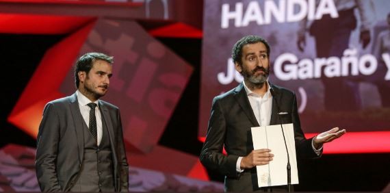 'Handia' filmak sari bi irabazi ditu Donostiako Zinemaldian
