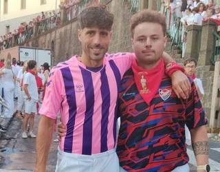 Aitor Serralvo: abadiñar bat Iruñeko entzierroan, egunero-egunero