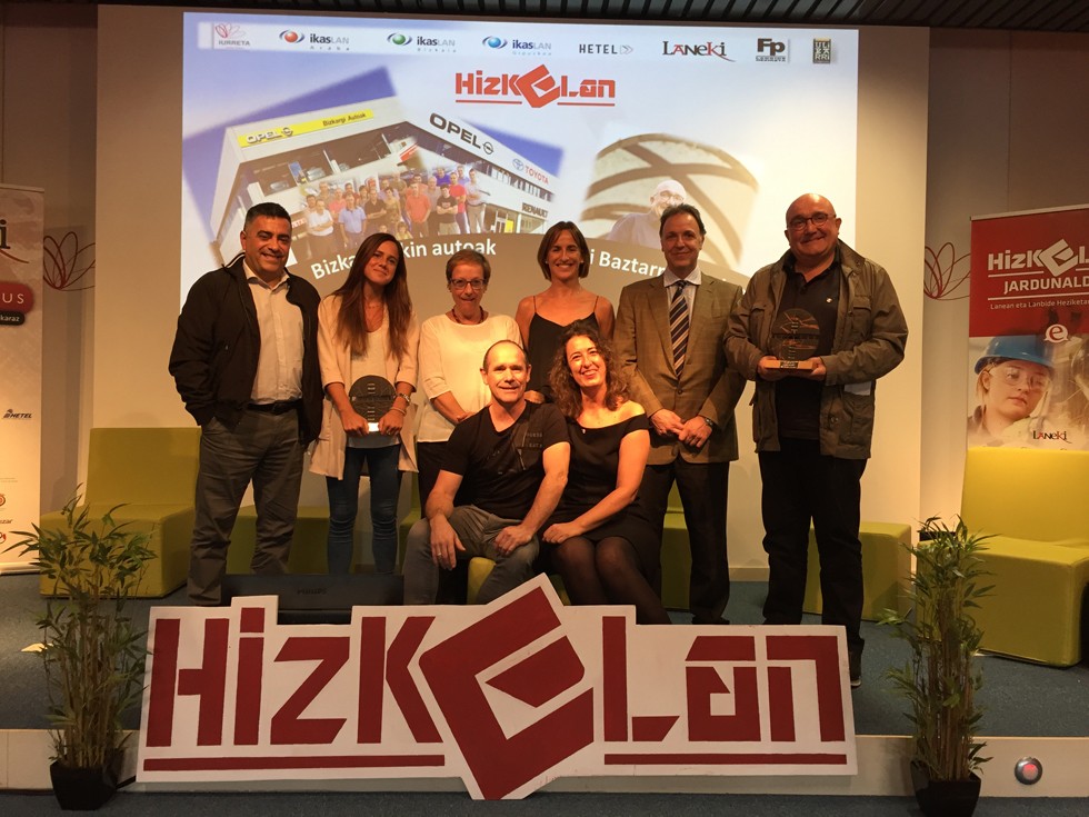 Euskara eta lan mundua uztartu nahi dituen Hizkelan jardunaldia egin dute Iurretako Lanbide Heziketa Ikastetxean