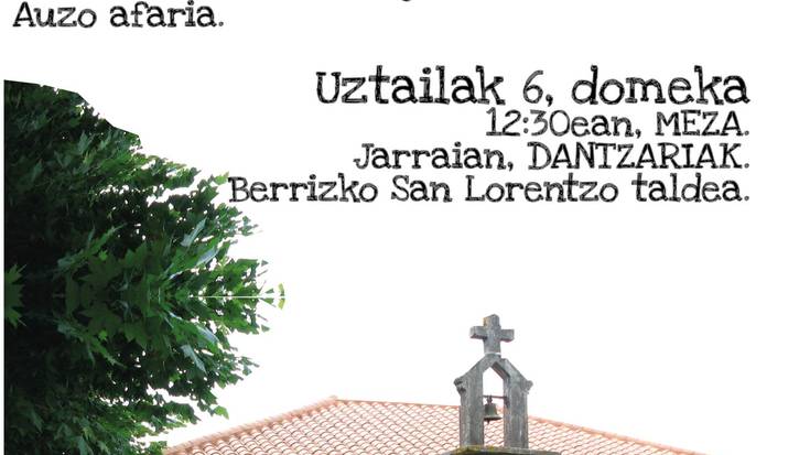 San Pedro Txiki eguna ospatuko dute Berrizen