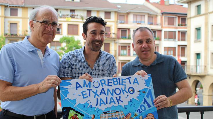 Esne Beltza, Gontzal Mendibil, Vendetta eta La Orquesta Mondragon Zornotzako jaietako kartelburu