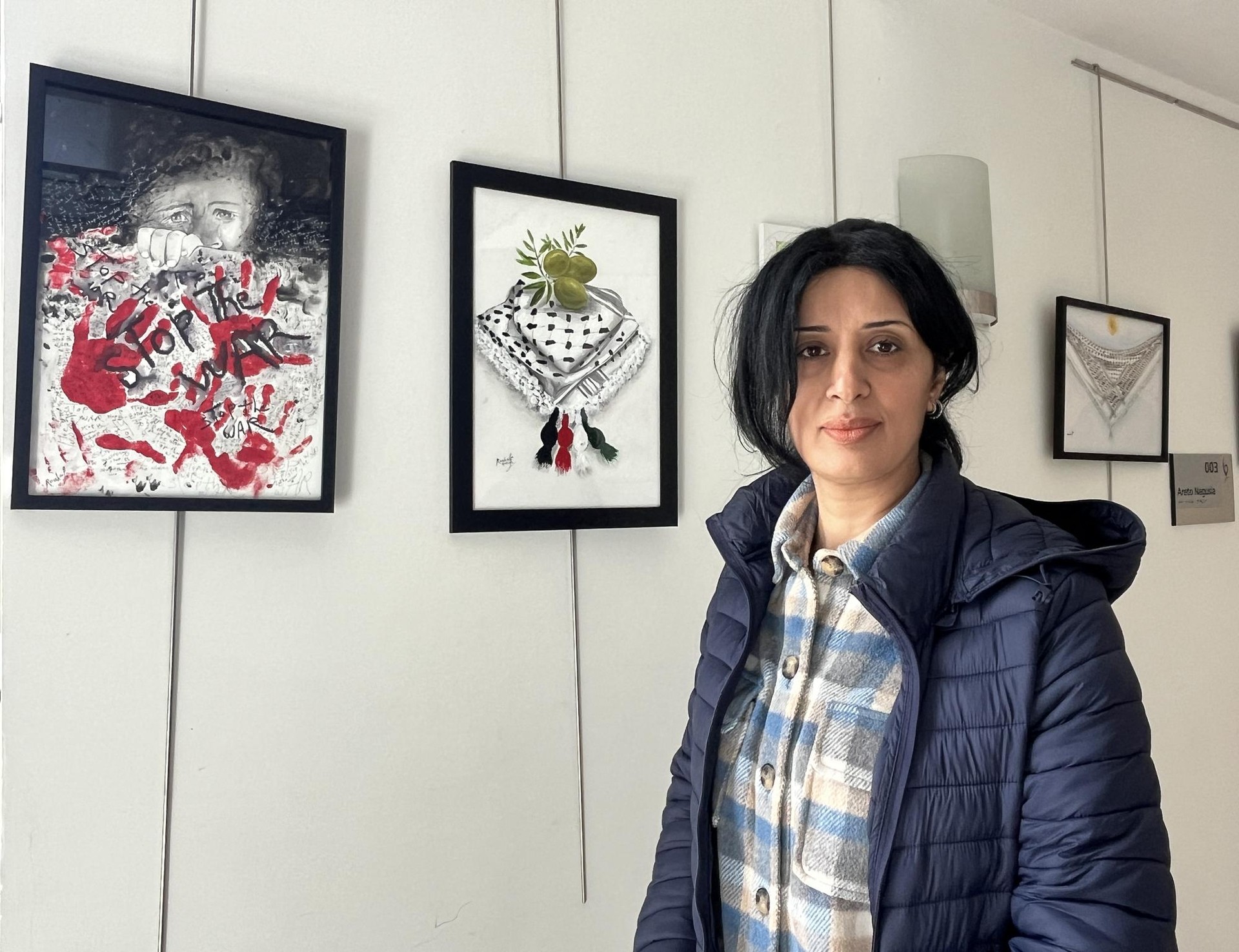 Rouhaifa Kassem artista palestinarraren lanak erakutsiko dituzte Durangon