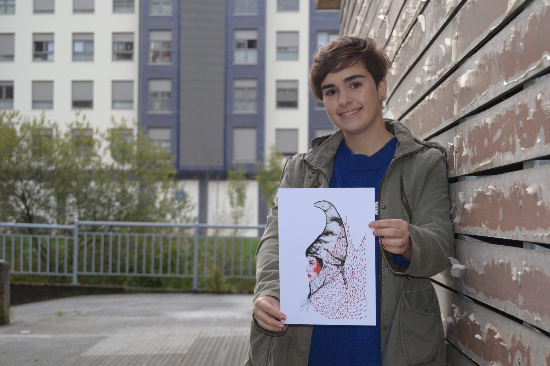 “Momentuko gogoaren arabera sortzen ditut ilustrazioak, bizipenetatik abiatuta”
