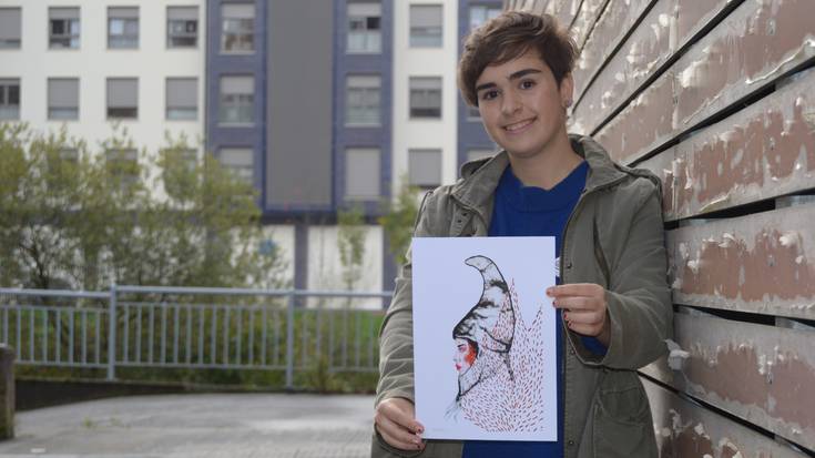 “Momentuko gogoaren arabera sortzen ditut ilustrazioak, bizipenetatik abiatuta”