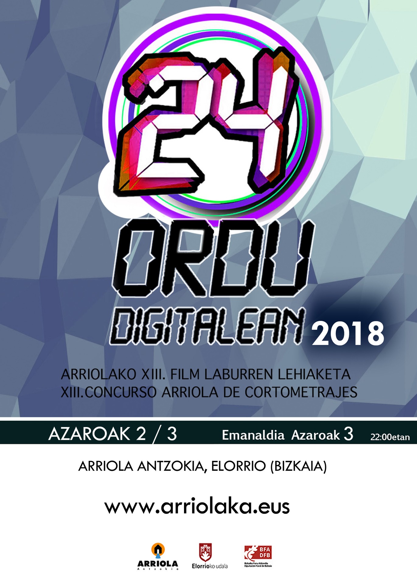24 Ordu Digitalean azaroaren 2an eta 3an izango da