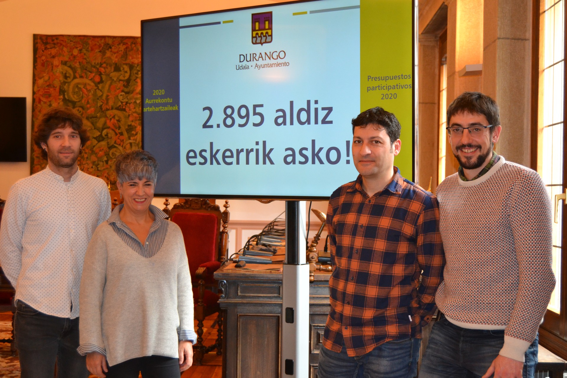 Durangoko Udalak 2021eko aurrekontu partehartzaileen bide-orria aurkeztuko du astelehenean
