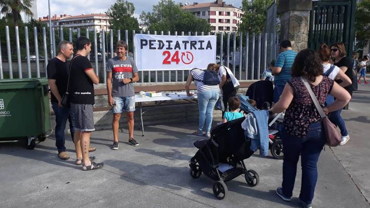 Pedriatria 24 orduz plataforma "pozik", Mankomunitatearen eta Osasun Sailaren arteko bileragaz