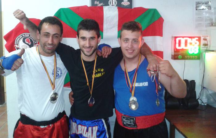 Ibai Larrondo zornotzarrak Espainiako kickboxing txapelketa irabazi du