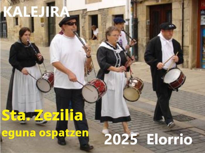 Santa Zezilia eguneko kalejira